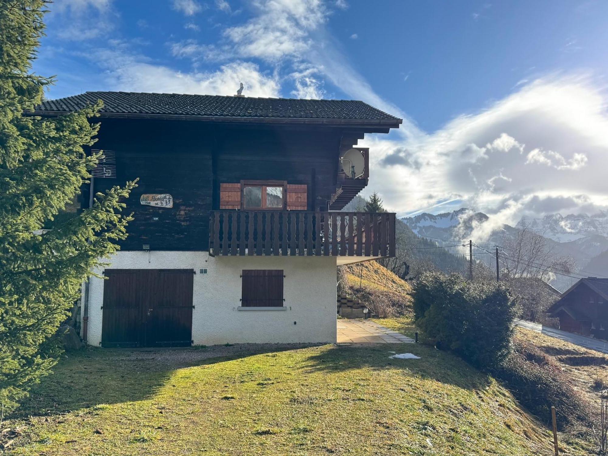 Charming, Cosy Chalet Nestled In A Breathtaking Surrounding With Spectacular, Stunning Mountain Views Abondance Kültér fotó